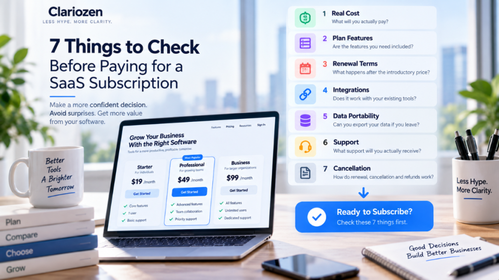 SaaS / Software Buying Guide / Small Business Software