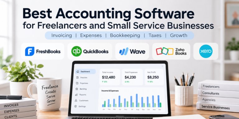 Best Accounting Software for Freelancers and Small Service Businesses