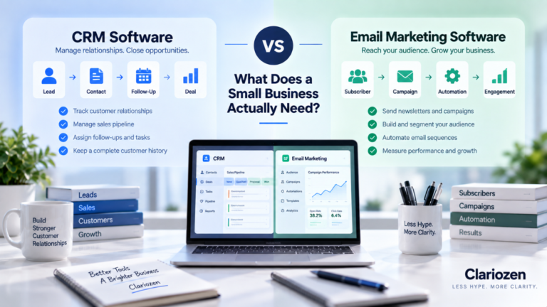 CRM vs Email Marketing Software