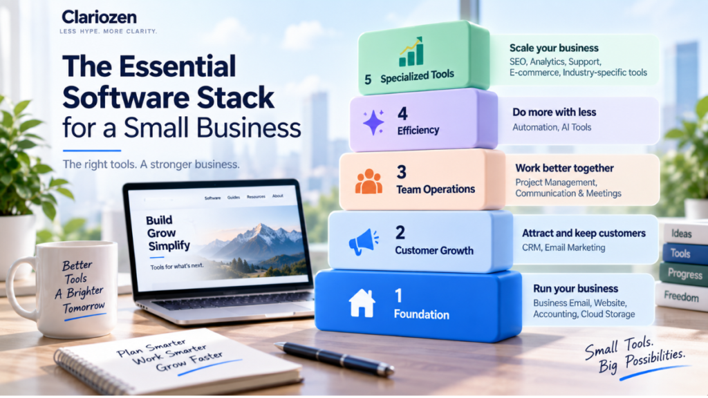 Small Business Software Software Stack Business Tools SaaS